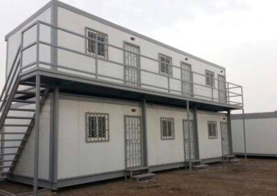 Steel office building